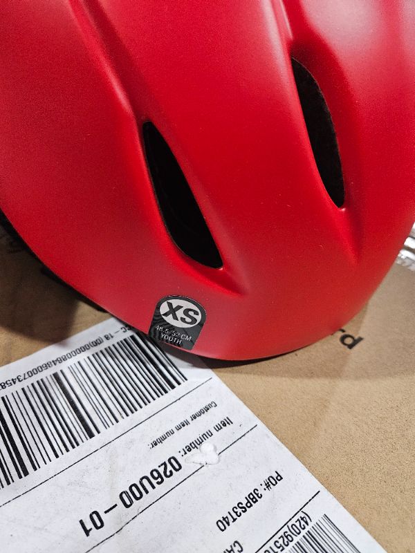 Photo 3 of Giro Launch Youth Snow Helmet - Matte Bright Red - Size S (52–55.5cm)