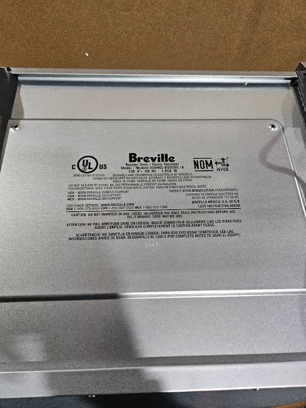 Photo 5 of Breville Smart Oven Air Fryer Pro, Brushed Stainless Steel, BOV900BSS New