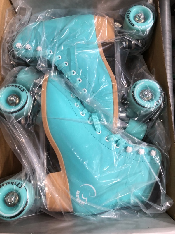 Photo 2 of C SEVEN Cute Roller Skates for Girls and Adults (Aqua)