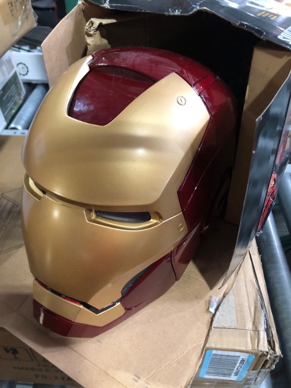 Photo 2 of Avengers Marvel Legends Iron Man Electronic Helmet - Multicolor Characters