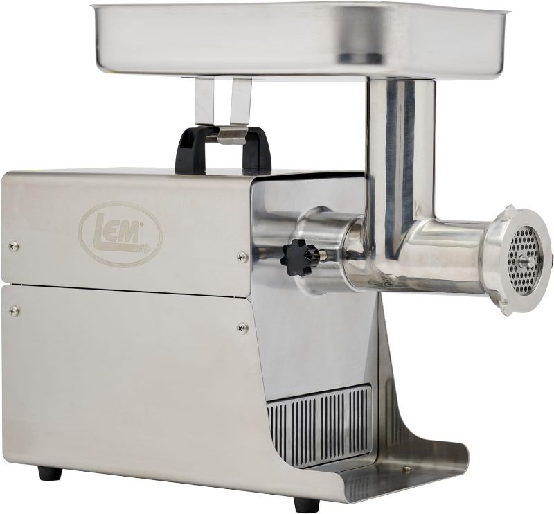 Photo 1 of LEM Products 17791 Big Bite #8 .5HP Stainless Steel Electric Meat Grinder