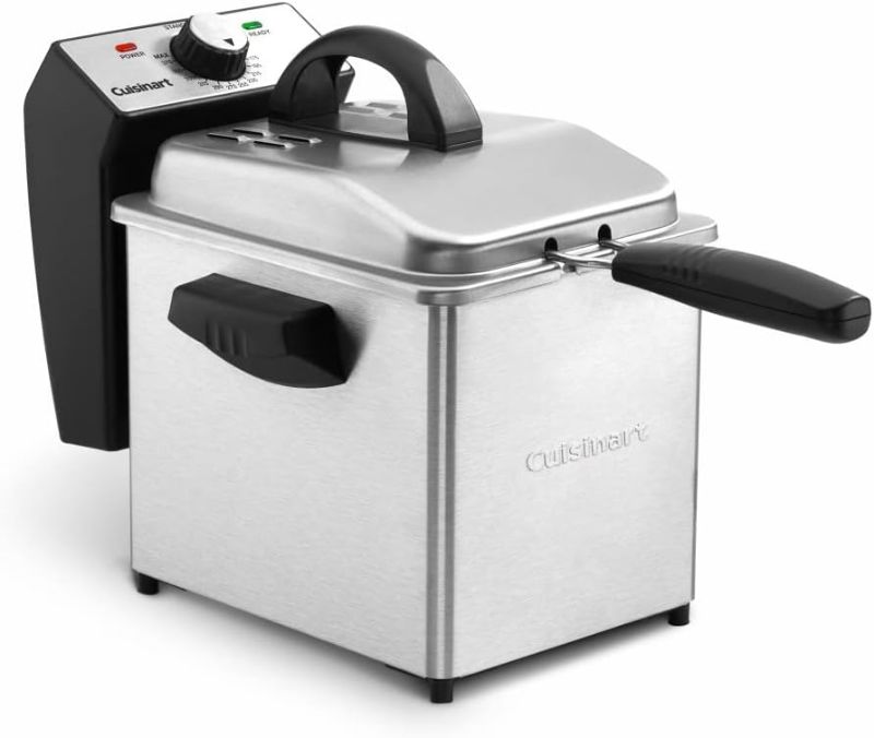 Photo 1 of Cuisinart CDF-130 Deep Fryer, 2 Quart, Stainless Steel