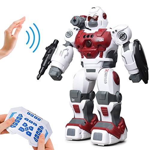 Photo 1 of Attacker Remote Control Robot Toy for Kids 5-7,Smart Spraying Robot Toy