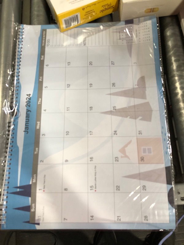 Photo 2 of **NON-REFUNDABLE PACK OF 2** 2024 Calendar 12 Month Wall - 2024