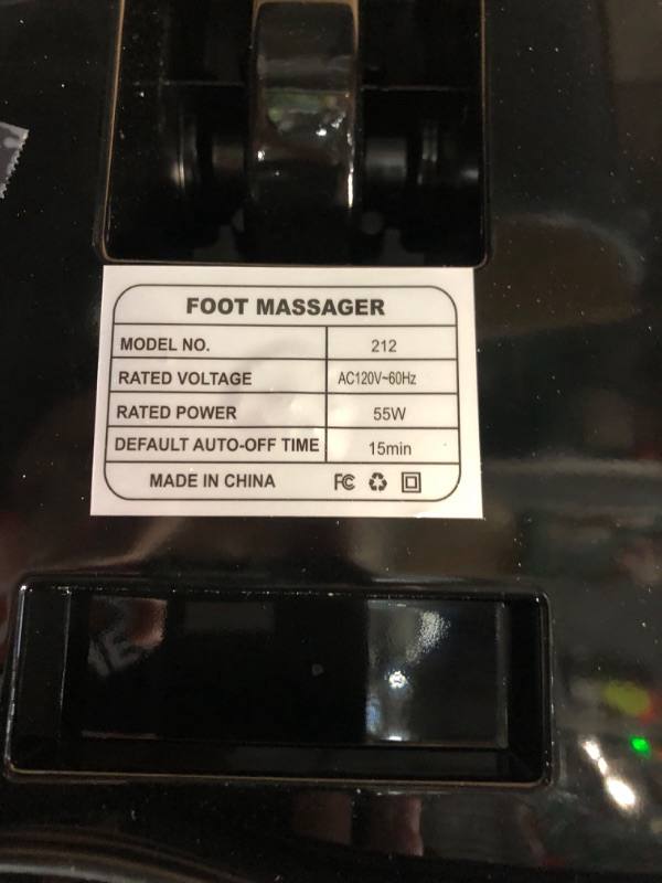 Photo 4 of **NONREFUNDABLE**FOR PARTS OR REPAIR**SEE NOTES**
TISSACRE Shiatsu Foot Massager with Heat-Foot Massager Machine for Neuropathy, Plantar Fasciitis and Pain Relief-Massage Foot, Leg, Calf, Ankle with Deep Kneading Heat Therapy
