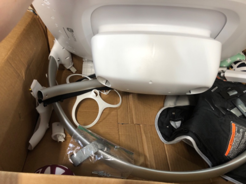 Photo 1 of 4moms MamaRoo Multi-Motion Baby Swing, Bluetooth Baby Swing with 5 Unique Motions, Grey