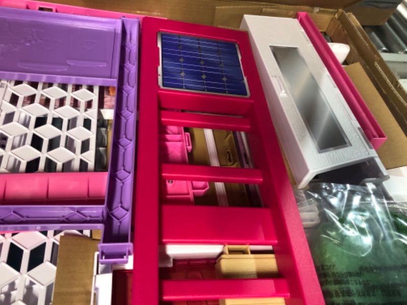 Photo 2 of Barbie DreamHouse Dollhouse with 70+ Accessories, Working Elevator & Slide, Transforming Furniture, Lights & Sounds Wheelchair Accessible Elevator