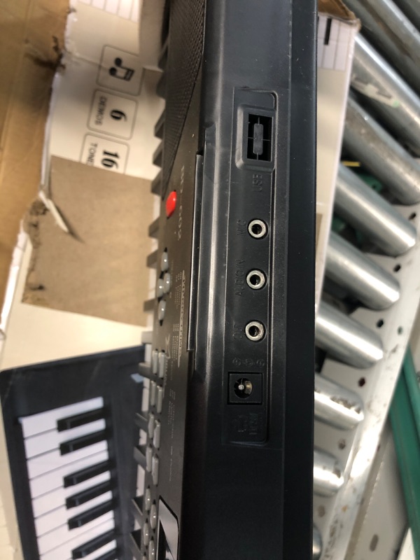 Photo 5 of **NO MICROPHONE OR POWER CORD** AersGu Piano Keyboard - 61 Key Keyboard Piano, Electric Piano Music Keyboard Microphone, Sheet Music Stand and Power Supply, 