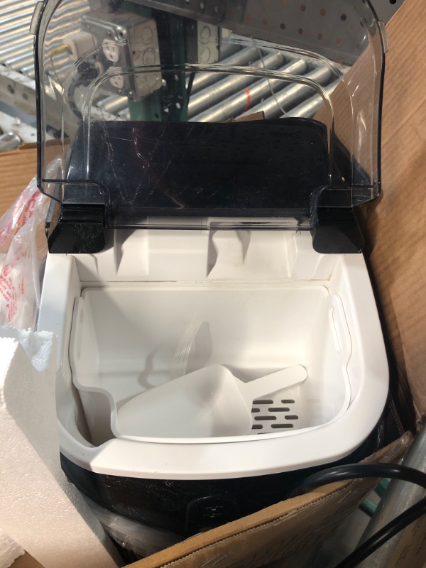 Photo 3 of **USED** Humhold Portable Ice Makers Countertop, 9 Bullet Ice Cubes Ready in 8 Mins, 26Lbs/24H Ice Maker Machine 