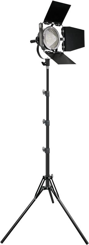 Photo 1 of Julius Studio LED Continuous Output Light with Barndoor, 75 LED Beads, 5700K, 4500 Lumen Premium Barn Door Energy Saving Light PROMO12_AM1