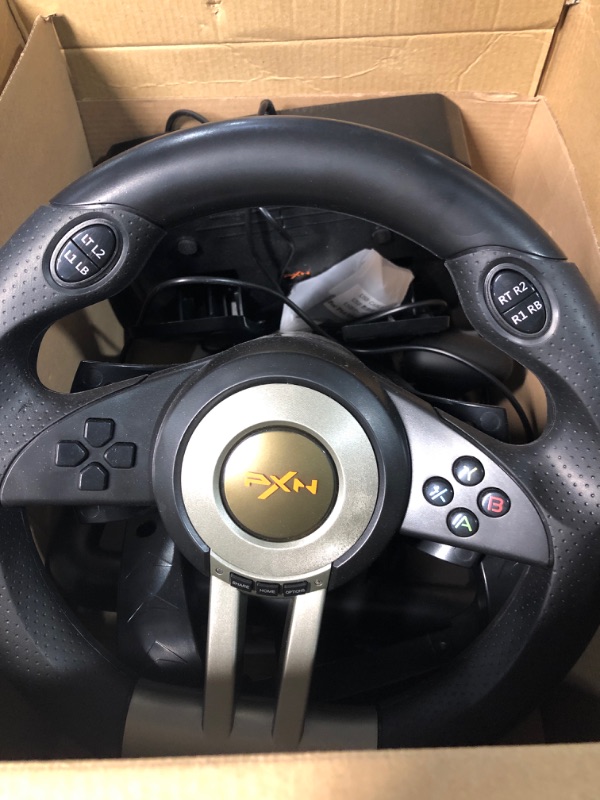 Photo 2 of PXN PC Racing Wheel, V3II 180 Degree Universal USB 