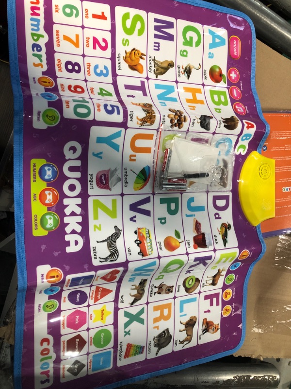 Photo 3 of Alphabet Poster Educational Toy for 3-4 Year Old – ABC Learning Wall Chart 