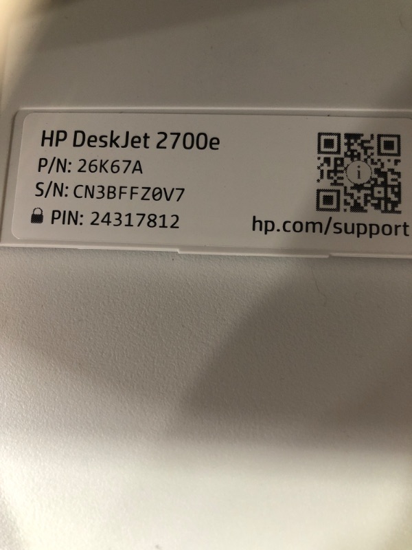 Photo 5 of HP DeskJet 2755e Wireless Color All-in-One Printer 