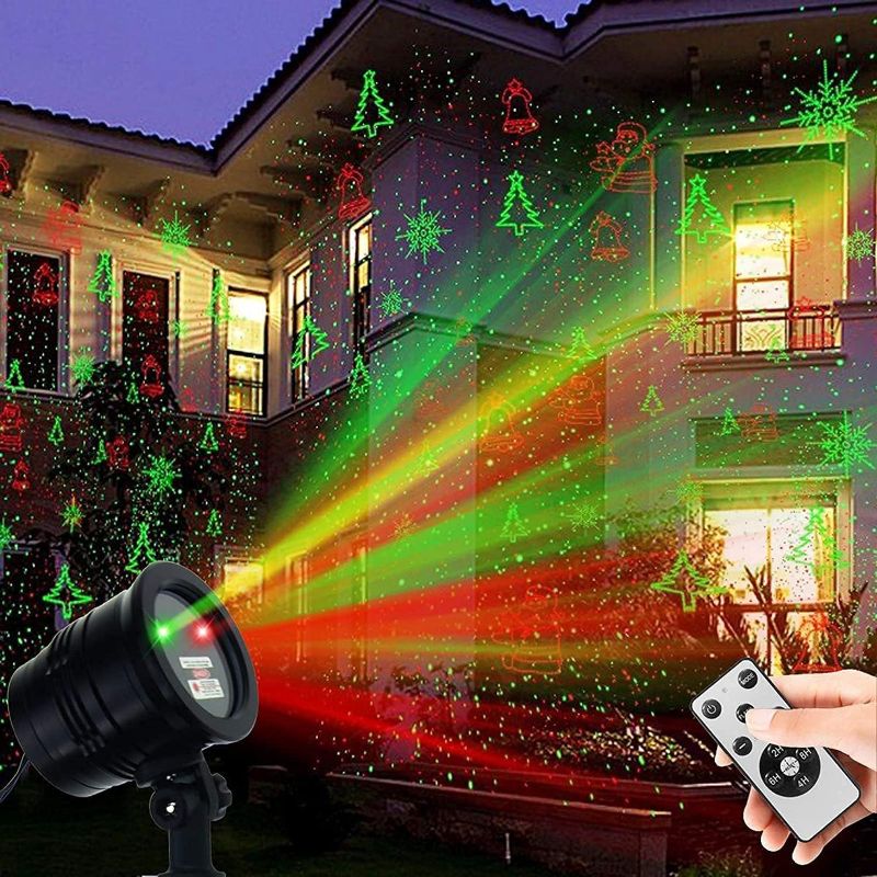 Photo 1 of ***STOCK PHOTO FOR REFERENCE ONLY***
Christmas Projector Lights Outdoor, Waterproof Laser Lights Landscape Spotlight