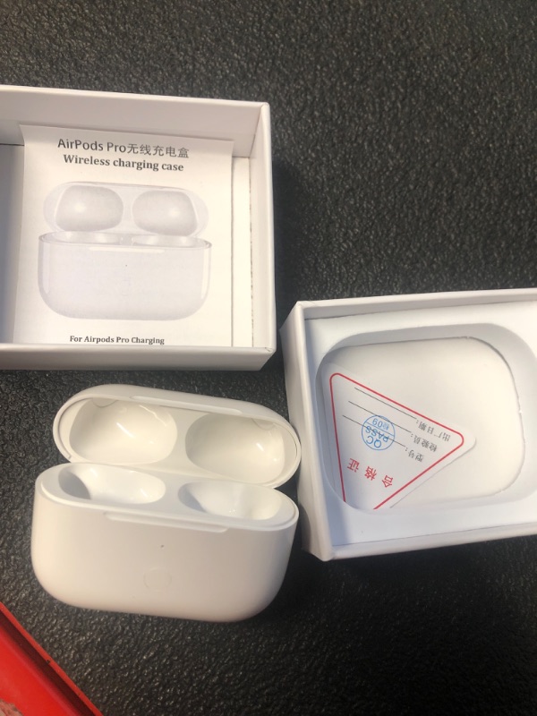 Photo 2 of Wireless Charging Case Compatible for AirPods Pro 1st & 2nd Generation with USB-C Charging