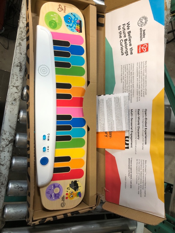 Photo 2 of Baby Einstein Notes & Keys Magic Touch Wooden Electronic Keyboard 