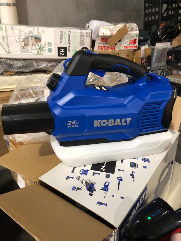 Photo 2 of Kobalt 0.53-Gallon Plastic 24-Volt Battery Powered Handheld Sprayer