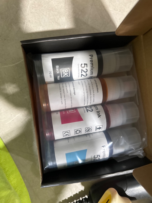 Photo 2 of 522 Ink Refill Bottle - Replacement for Epson 522 Ink (Not Sublimation Ink)