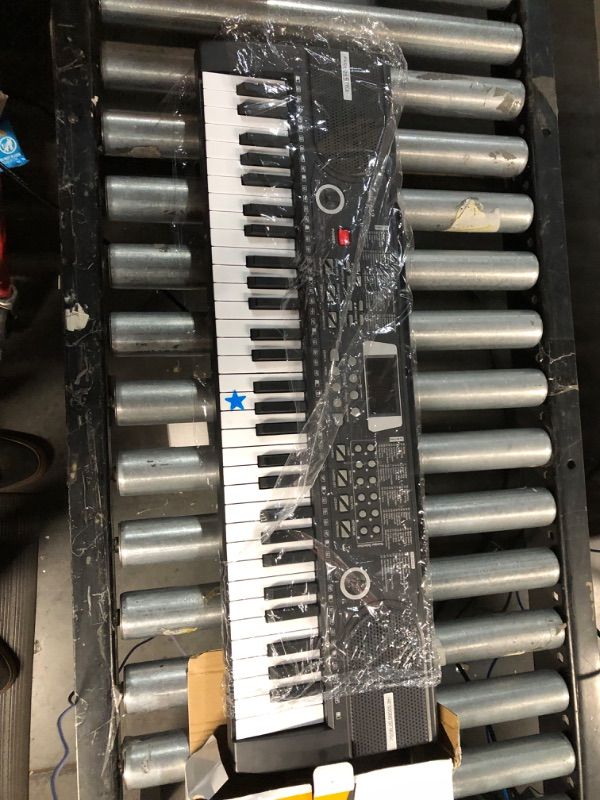 Photo 2 of (READ FULL POST) 61 Key Keyboard Piano, Electric Piano Music Keyboard with Teaching Mode, Microphone, Sheet Music Stand and Power Supply, portable keyboard piano for Beginners Keyboard Piano612