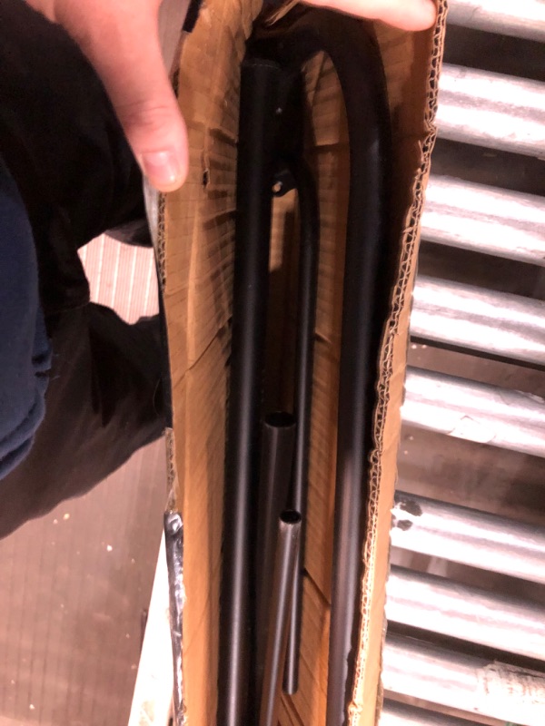 Photo 1 of **MISSING PIECES**
Double Curtain Rods Matte Black, Double Curtain Rod for Window 28-48 Inches, Room Darkening Curtain Rods, 1-Inch Diameter Front and 5/8 Inch Back Double Drapery Rod Wrap Around Design Matte Black 28-48"