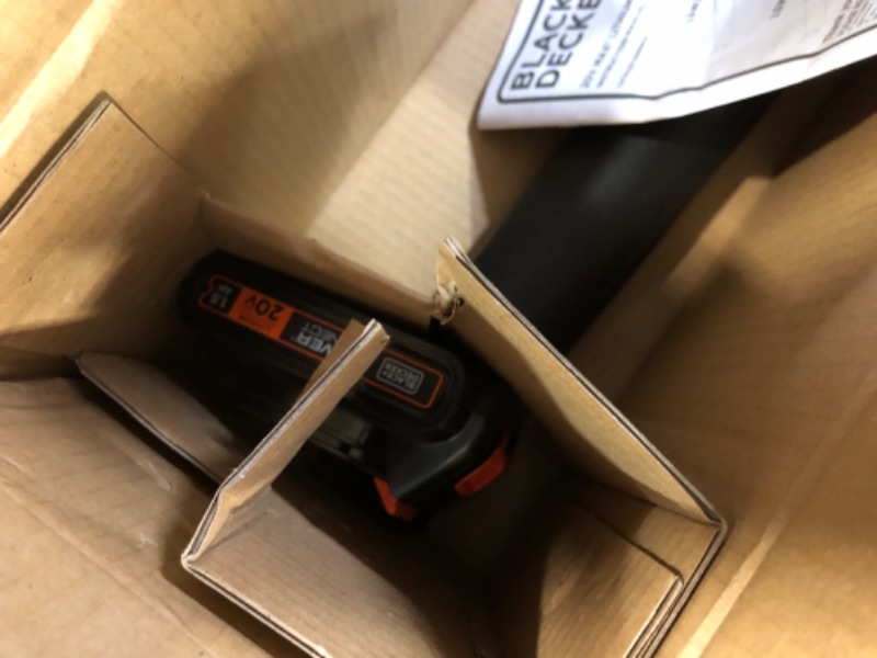 Photo 2 of (READ FULL POST)  Black + Decker Hard Surface Sweeper, Cordless LSW221