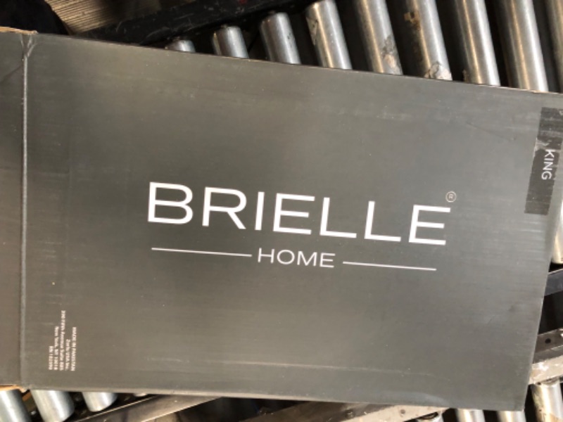 Photo 1 of Brielle Callan 100% Cotton Texture Printed Comforter Set, Denim, King/Cal King King/California King Denim