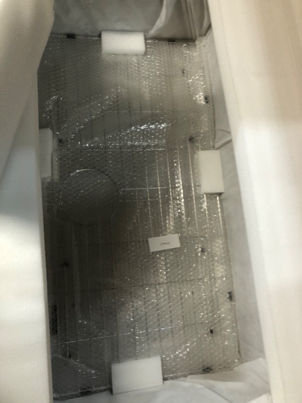 Photo 1 of Dcolora 33x22 Drop In Kitchen Sink Upgrade Gradient Ledge Workstation 16 Gauge Stainless Steel Large Topmount Deep Single Bowl Sinks, 33"x22"x10", Round Corner, DC-T7754