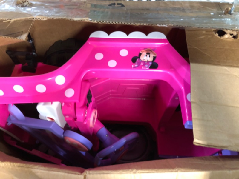 Photo 5 of ****PARTS ONLY***Kid Trax Disney's Minnie Mouse 6V Ride-On Toy, 