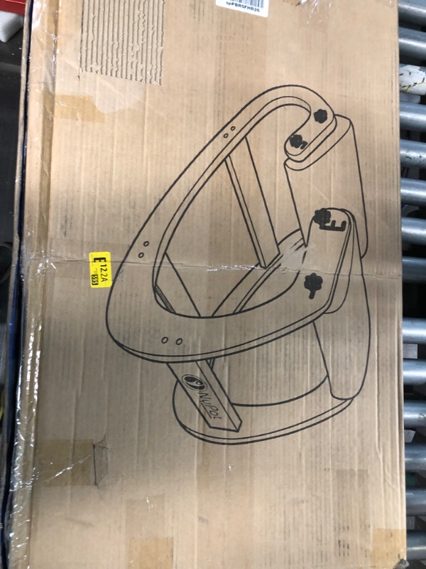 Photo 4 of NYPOT Ergonomic Kneeling Chair - Adjustable Rocking Knee Chair Posture Chair - Wooden Office Chair for Back Pain Relief - Kneeling Stool and Angled Chair - Desk Chair for Home (Casual, Black)