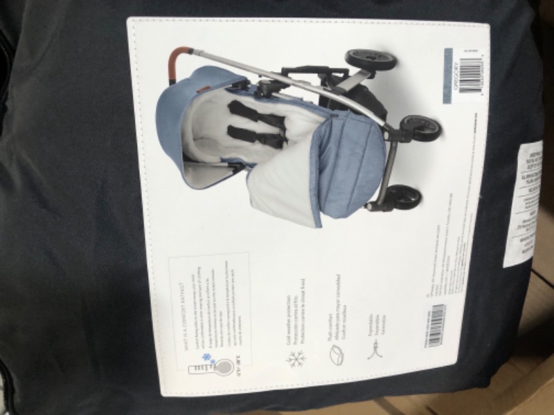 Photo 2 of ***LINER ONLY - NO STROLLER INCLUDED***
UPPAbaby Cozyganoosh, Gregory (Blue Melange) Footmuff