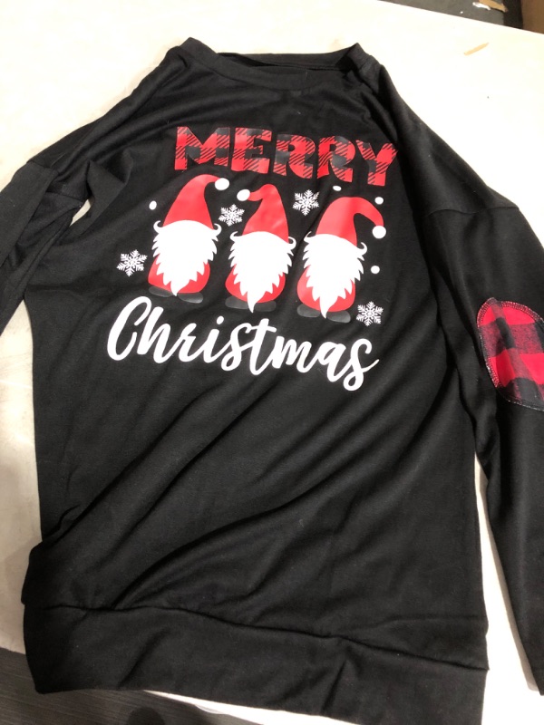 Photo 2 of * women's small * see all images *
Unidear Christmas Shirts for Women Long Sleeve Casual 