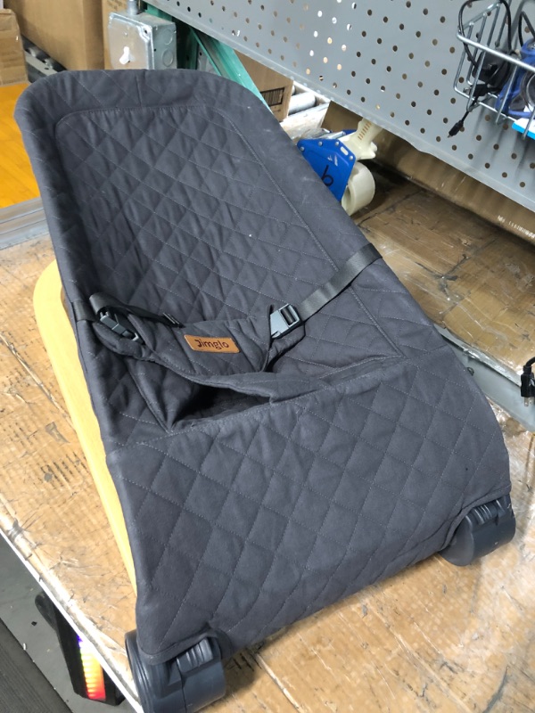 Photo 1 of *READ NOTES*
Jimglo Baby Bouncer, Portable Infant Bouncer Seat for Babies, Newborn Bouncy with Cotton, Foldable, Anthracite