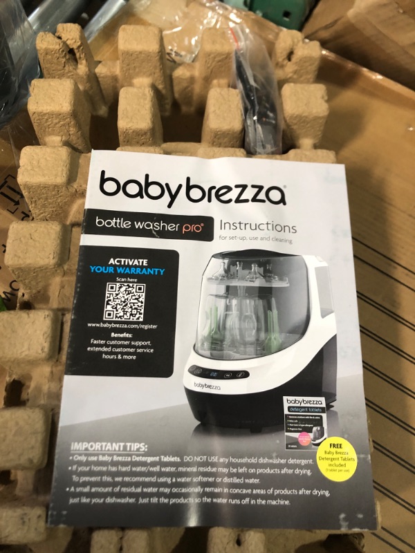 Photo 1 of Baby Brezza Bottle Washer Pro - Baby Bottle Washer, Sterilizer + Dryer - All in One Bottle Cleaner Machine Replaces Tedious Bottle Brushes and Hand Washing