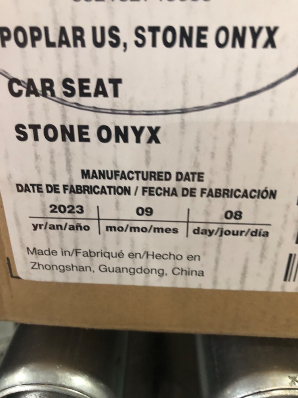 Photo 2 of Britax Poplar Convertible Car Seat, Stone Onyx