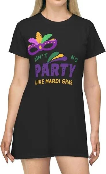 Photo 1 of Mardi Gras Tshirt Dress - L