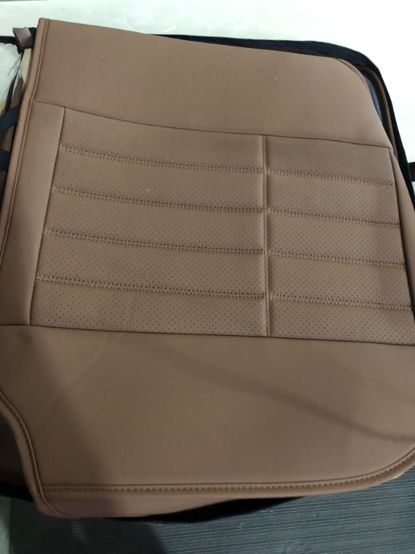 Photo 2 of *** REAR ONLY***
OASIS AUTO Car Seat Covers Accessories Rear Only Premium Nappa Leather Cushion Protector - OS-001 CHOCOLATE