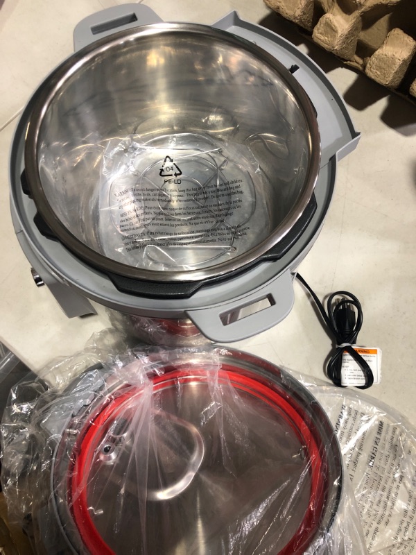 Photo 4 of *FOR PARTS ONLY* READ NOTES
Instant Pot Duo Plus, 8-Quart Whisper Quiet 9-in-1 Electric Pressure Cooker, Slow Cooker, Rice Cooker, 