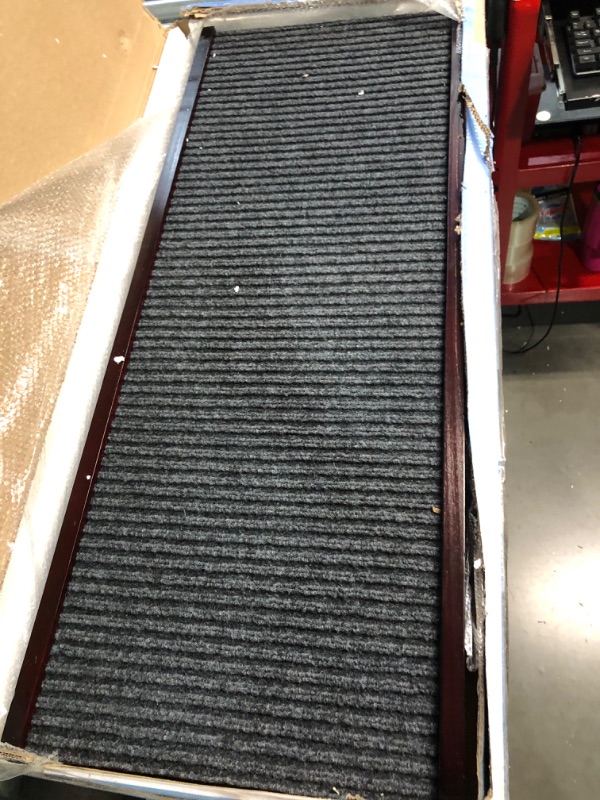 Photo 1 of ***MAJOR DAMAGE - CRACKED - SEE PICTURES***
Alpha Paw The PawRamp Dog Ramp, Dark Brown, Full