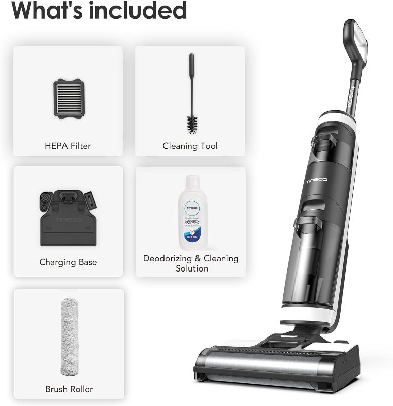 Photo 5 of (READ FULL POST) Tineco Floor One S3 Cordless, Lightweight, Smart Wet/Dry Vacuum Cleaner