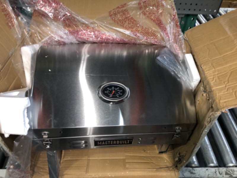 Photo 3 of (READ FULL POST) Masterbuilt MB20030819 Portable Propane Grill, Stainless Steel 