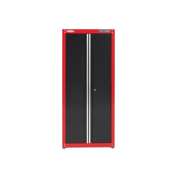 Photo 1 of ***NONREFUNDABLE - NOT FUNCTIONAL - FOR PARTS ONLY - SEE COMMENTS***
CRAFTSMAN Steel Freestanding Garage Cabinet in Red (32-in W x 74-in H x 18-in D) CMST23201RB