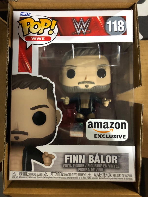 Photo 2 of Funko Pop! WWE Finn Balor - Balor Club Exclusive Figure #118!
