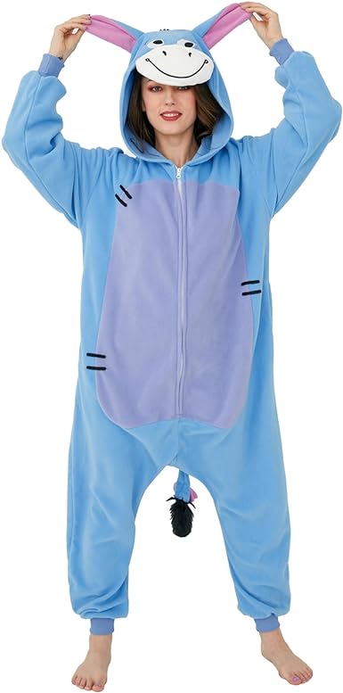 Photo 1 of Adult Onesie Pajamas Unisex Animal One-Piece SMALL