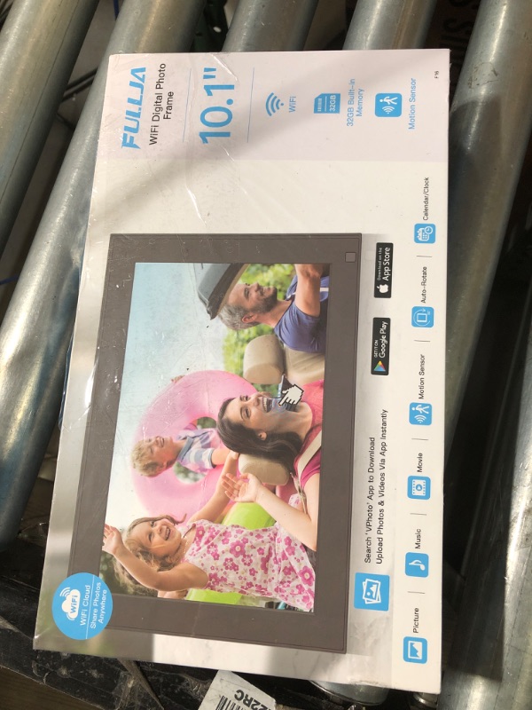 Photo 2 of 10.1-Inch Digital Picture Frame WiFi Digital Photo Frame - 1280x800 IPS Touch Screen, Auto Rotate, Motion Sensor, Share Photos/Videos via VPhoto APP, 32GB, Gift for Family and Friends 10.1 inch IPS WiFi