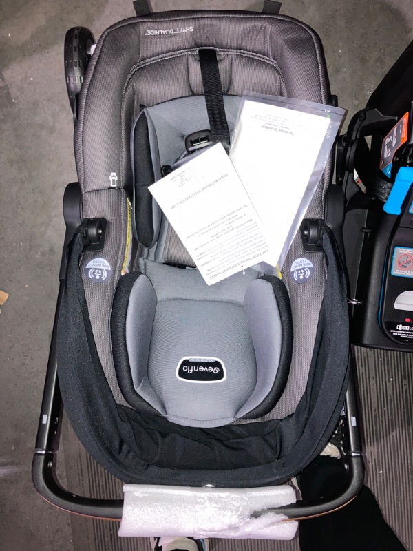 Photo 2 of **NONREFUNDABLE**FOR PARTS OR REPAIR**SEE NOTES**
Shyft DualRide with Carryall Storage Infant Car Seat and Stroller Combo (Boone Gray)