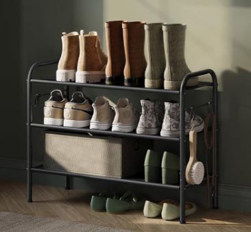 Photo 1 of **FOR PARTS ONLY**
Shoe Rack, 3 Tier Shoe Organizer