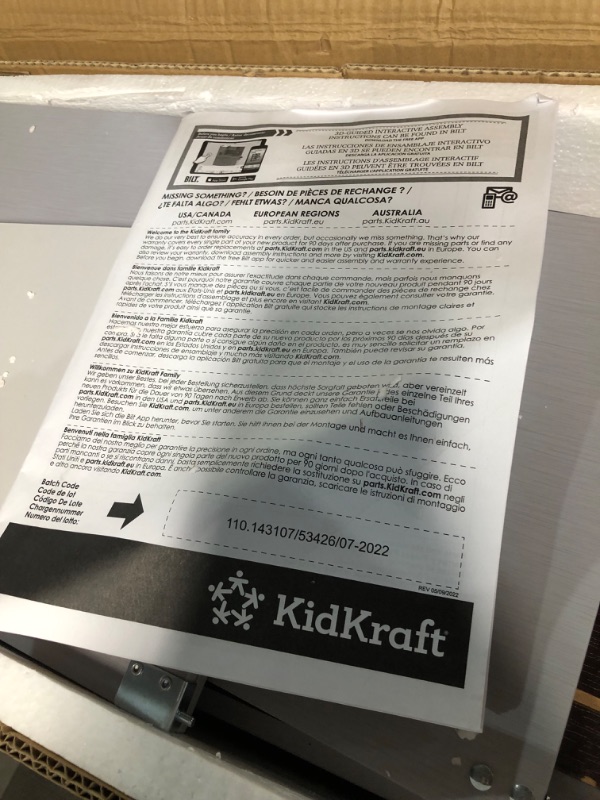 Photo 5 of **Missing parts see notes**
KidKraft - UPTOWN ELITE ESPRESSO PLAY KITCHEN WITH EZ KRAFT ASSEMBLY ™