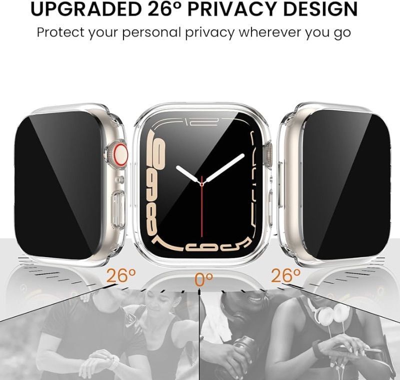 Photo 1 of **NON-REFUNDABLE PACK OF 2**
Apple Watch Screen Protector Case 41mm