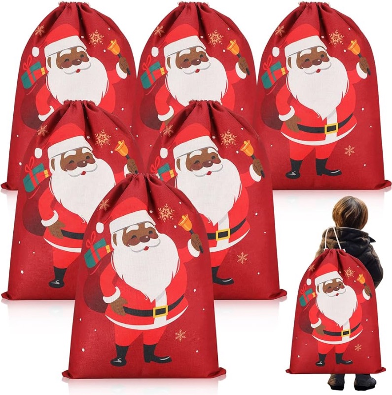 Photo 1 of  Extra Large Christmas Cloth Gift Bags