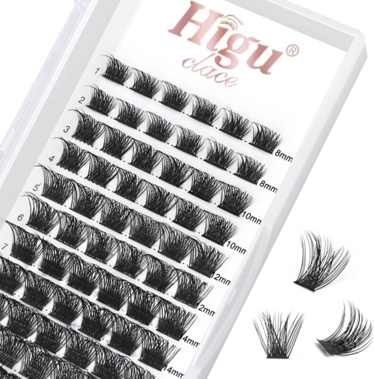 Photo 1 of 72 Pcs Lash Clusters DIY Eyelash Extension